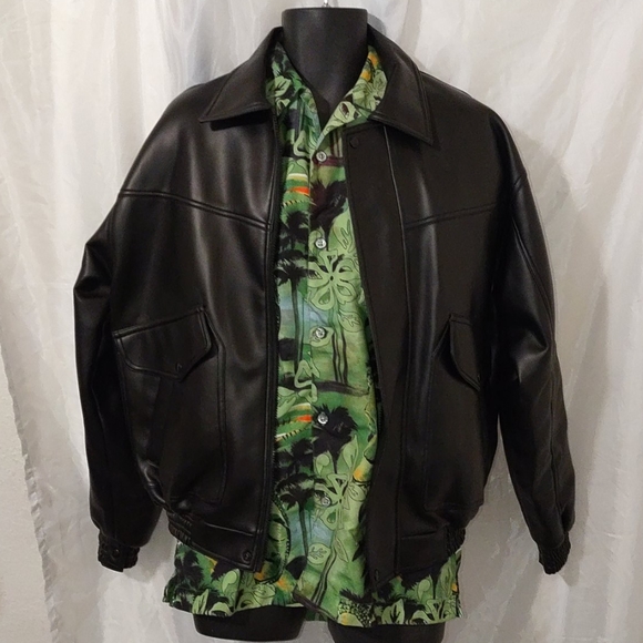 W.F.S LEATHER JACKET - Picture 2 of 8